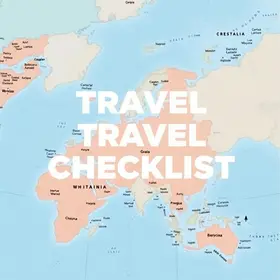 Checklist Viagem Internacional Guia Pratico | Partiu Viagens